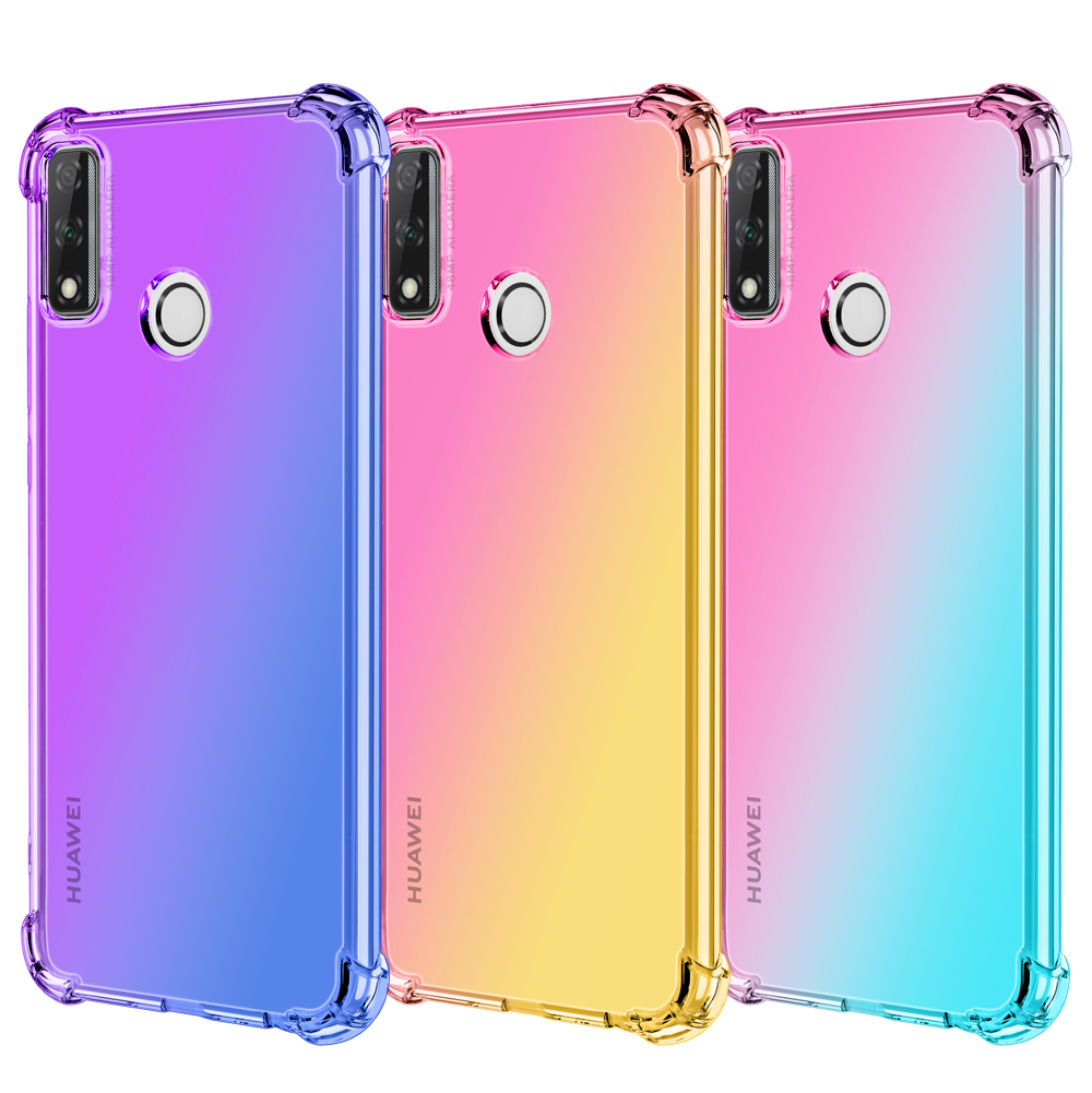 Anti-fall Huawei case gradient mobile phone case for Huawei Y8S case