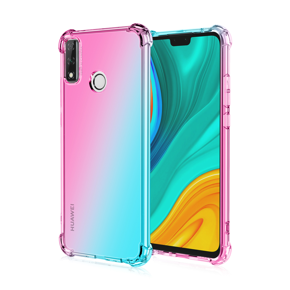 Anti-fall Huawei case gradient mobile phone case for Huawei Y8S case