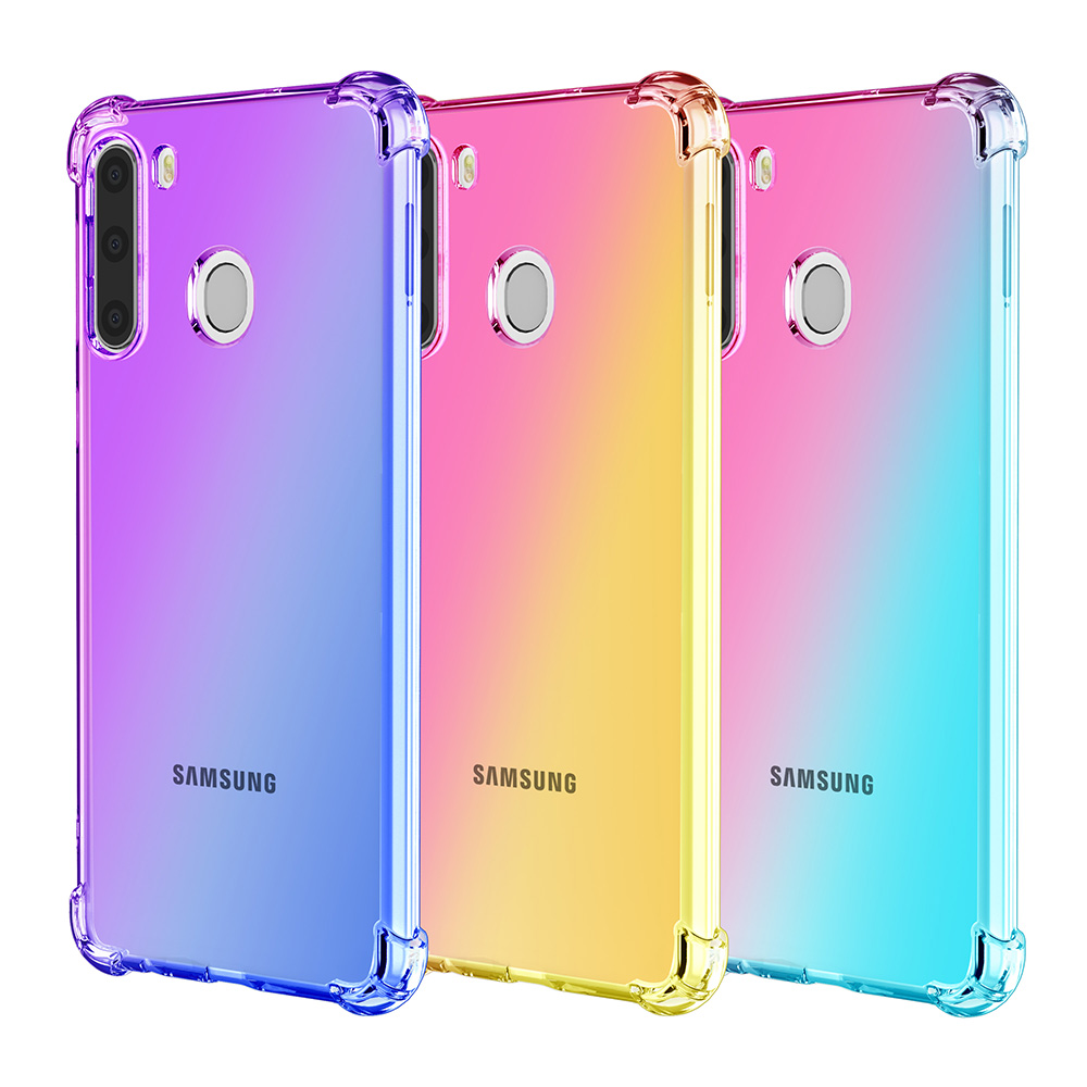 Samsung A21 A31 A41 mobile phone case drop resistant Samsung A31 gradient color mobile phone case