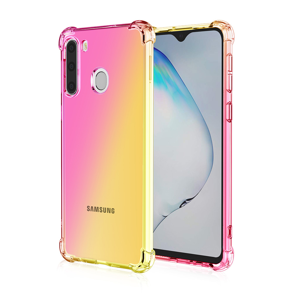 Samsung A21 A31 A41 mobile phone case drop resistant Samsung A31 gradient color mobile phone case
