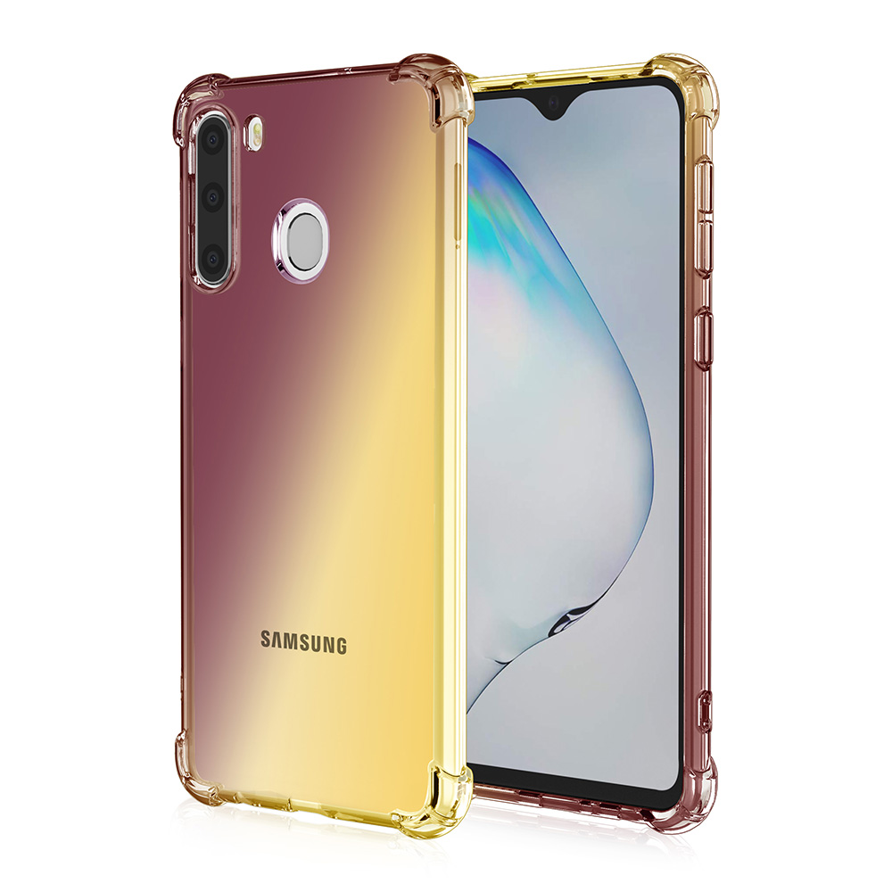 Samsung A21 A31 A41 mobile phone case drop resistant Samsung A31 gradient color mobile phone case
