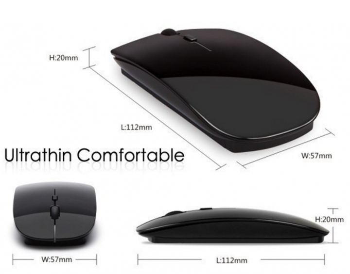 USB wireless Optical mouse and mice 2.4G receiver, super slim mouse Cordless Scroll Computer mouse