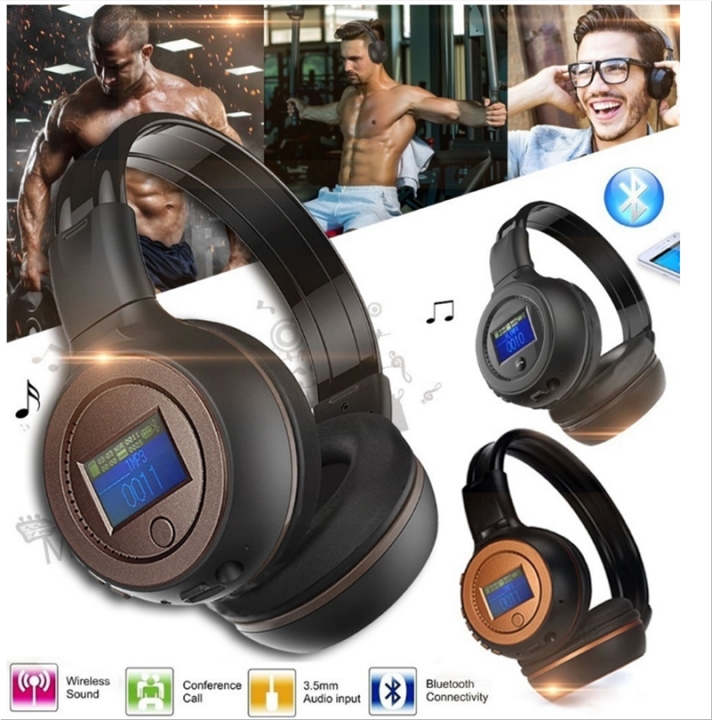 Stereo Bluetooth Wireless Headset/Headphones With Call Mic/Microphone