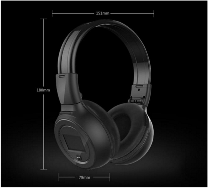Stereo Bluetooth Wireless Headset/Headphones With Call Mic/Microphone