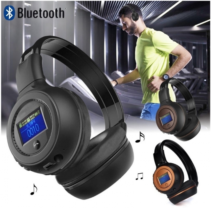 Stereo Bluetooth Wireless Headset/Headphones With Call Mic/Microphone