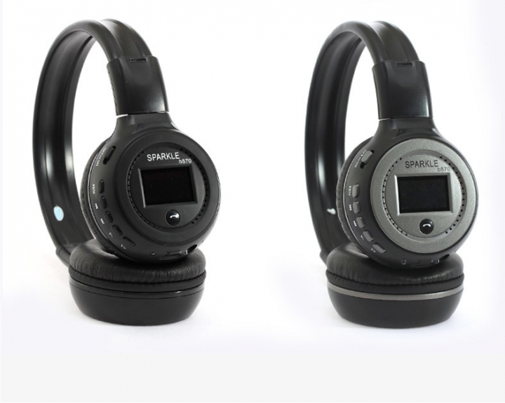 Stereo Bluetooth Wireless Headset/Headphones With Call Mic/Microphone