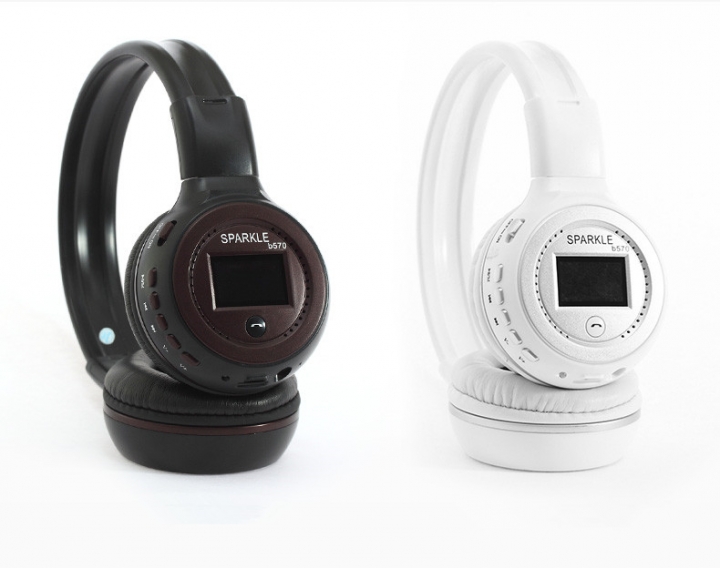 Stereo Bluetooth Wireless Headset/Headphones With Call Mic/Microphone
