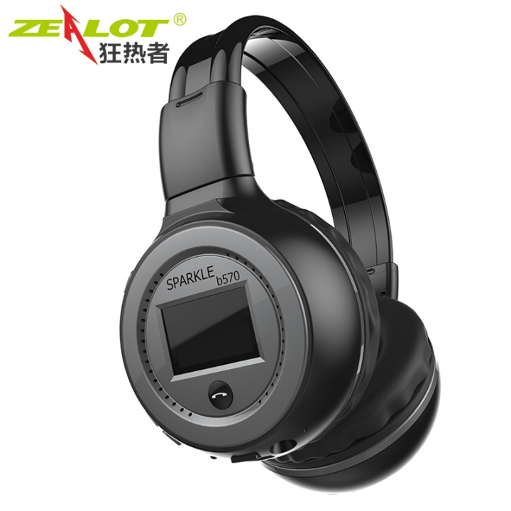 Stereo Bluetooth Wireless Headset/Headphones With Call Mic/Microphone