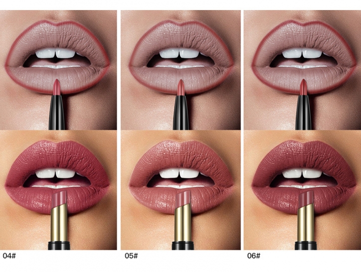 16 Color New Double Ended Sexy Lasting Matte Waterproof Lipliner and Lipstick Pencils