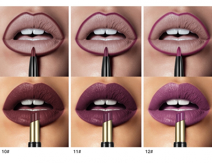 16 Color New Double Ended Sexy Lasting Matte Waterproof Lipliner and Lipstick Pencils