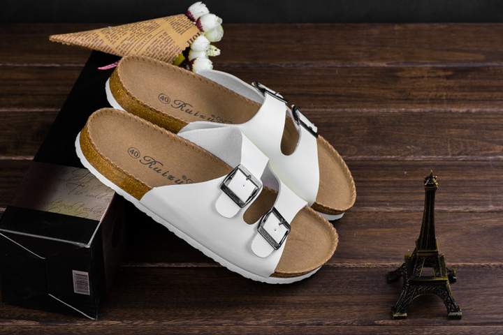 Unisex Summer New Style Fashion Casual Cork Slippers Beach Outdoor Slippers Size 35-44