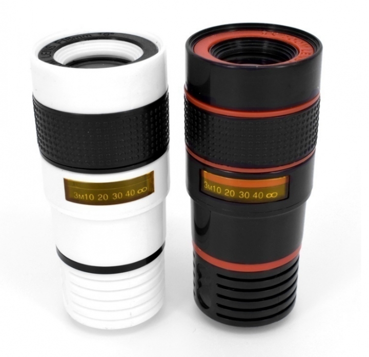 HD360 Optical Clip Telephoto Telescope Camera Lens for Smart Phone,Transform Phone Into A Camera FV
