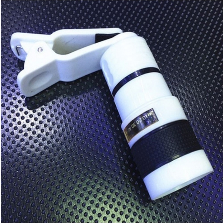 HD360 Optical Clip Telephoto Telescope Camera Lens for Smart Phone,Transform Phone Into A Camera FV