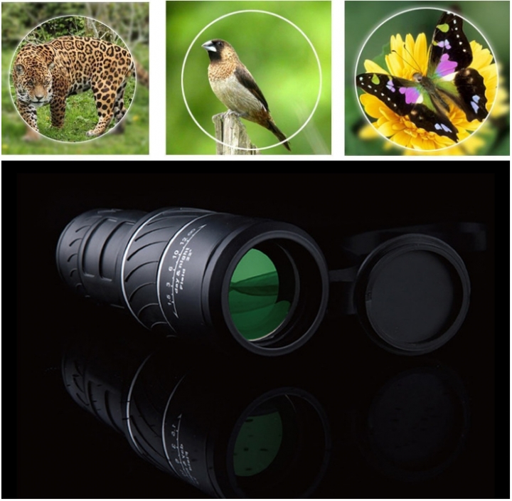 Extra Long Distance 1600M/9800M Monocular Low Light Night Vision High - Angle Telescope Monocular