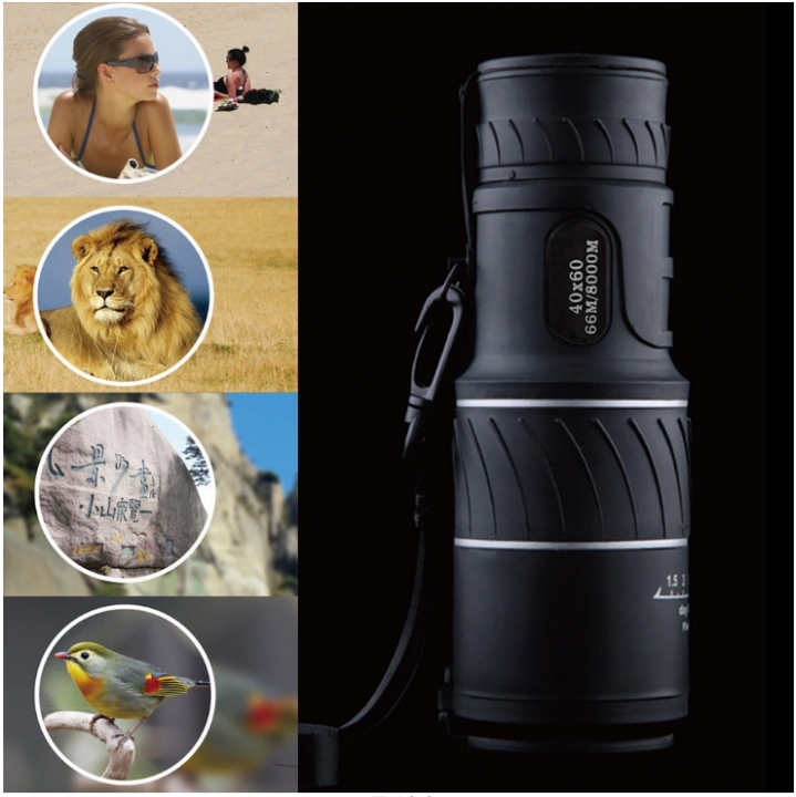 Extra Long Distance 1600M/9800M Monocular Low Light Night Vision High - Angle Telescope Monocular