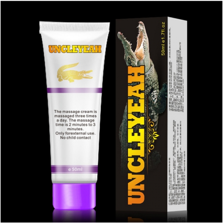 Hot Sale 50ml Alligator Ointment Extract Essence Penis Enlarged Massage Cream Essential Oil