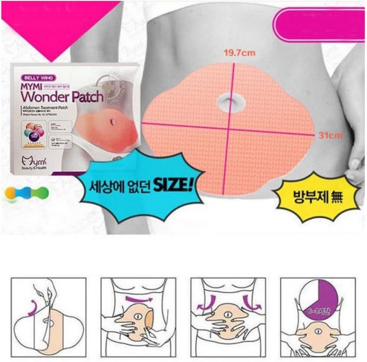 20pcs Slimming Patch Belly Slim Patch Abdomen Weight Loss Fat burning Navel Stick Slim Lift Tool