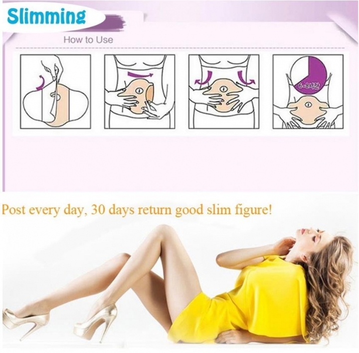 20pcs Slimming Patch Belly Slim Patch Abdomen Weight Loss Fat burning Navel Stick Slim Lift Tool