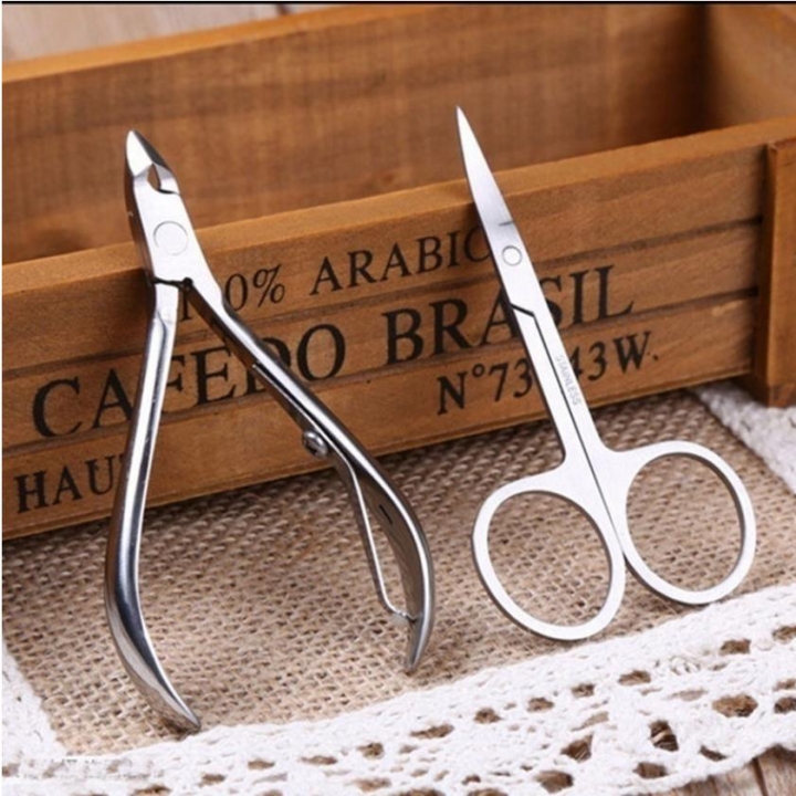 12PCS/Set Nail Care Manicure Pedicure Scissors Nail Clipper Earpick Grooming Kits Tool Useful