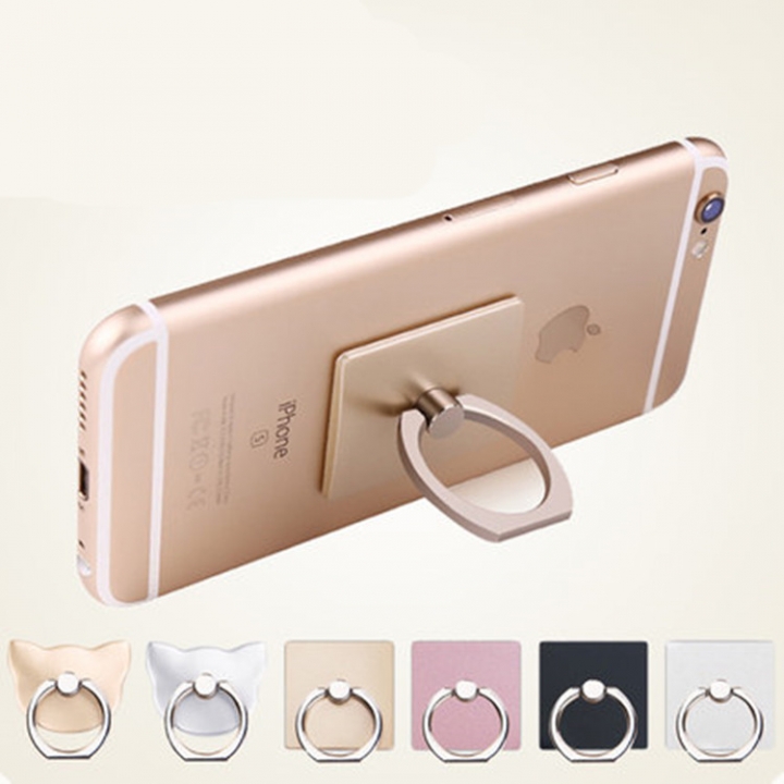 Universal Mobile Phone Support Frame Ring Support Lazy Bracket Blue Metal Bracelet Buckle