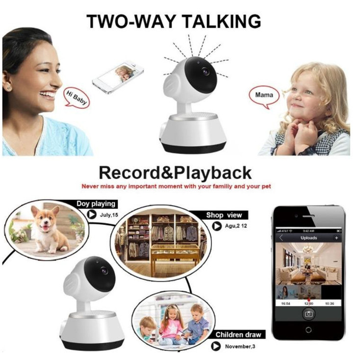 HD Camera WiFi Smart Home Security Wireless Surveillance Camera Security Camera