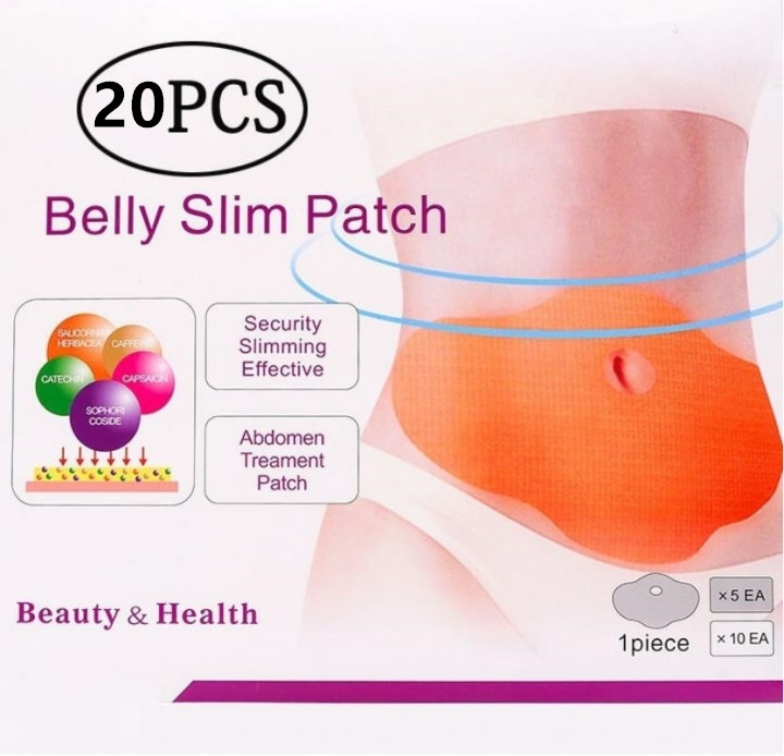 20pcs Slimming Patch Belly Slim Patch Abdomen Weight Loss Fat burning Navel Stick Slim Lift Tool