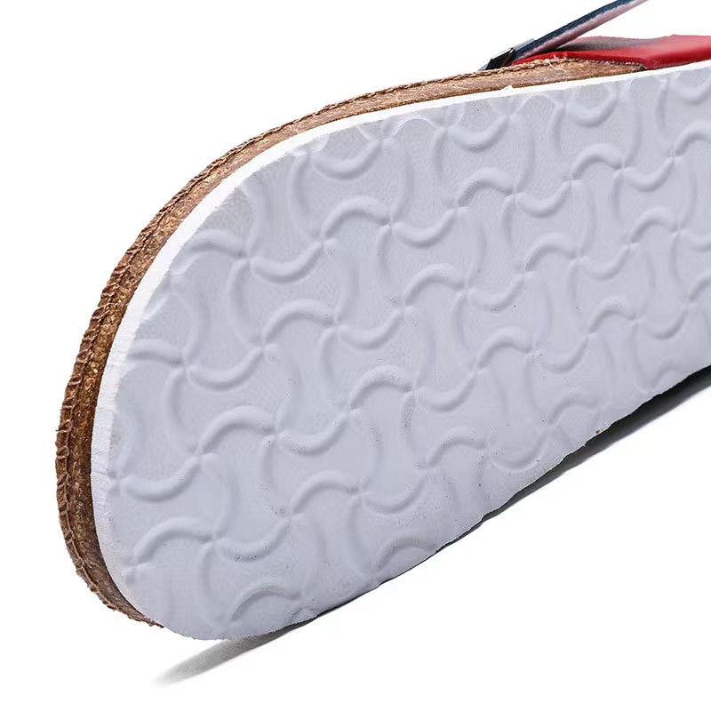Unisex Summer New Style Fashion Casual Cork Slippers Beach Outdoor Slippers Size 35-44