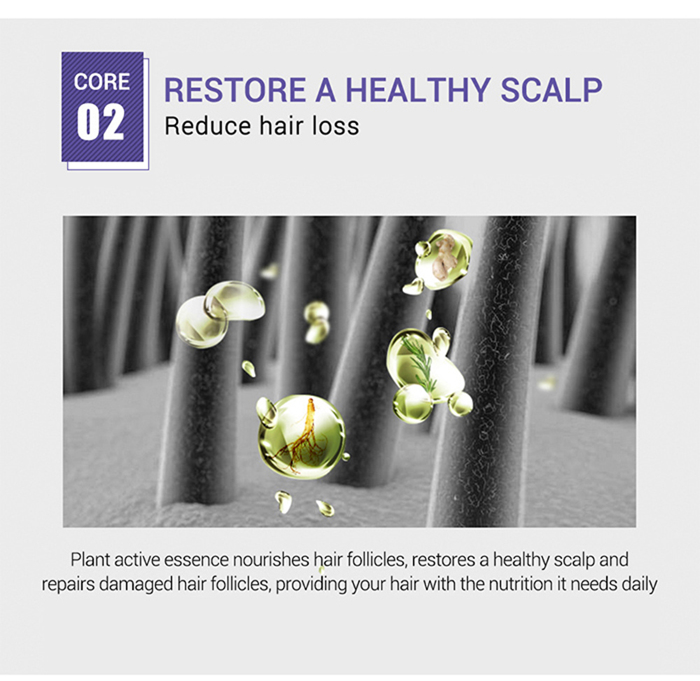 Powerful Hair Growth Ginger Extract Essential Oil Treatment Anti Hair Loss Hair Care Serum