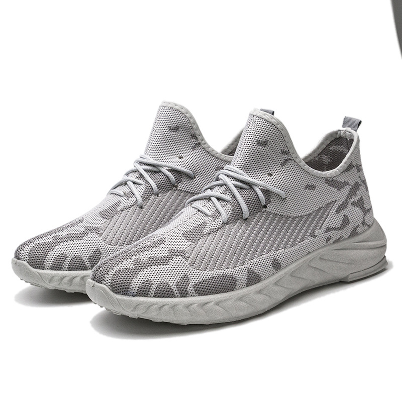 New Style Leisure Sports Flying Woven Men's Tennis Shoes Light And Non Slip Men's Sports Shoes