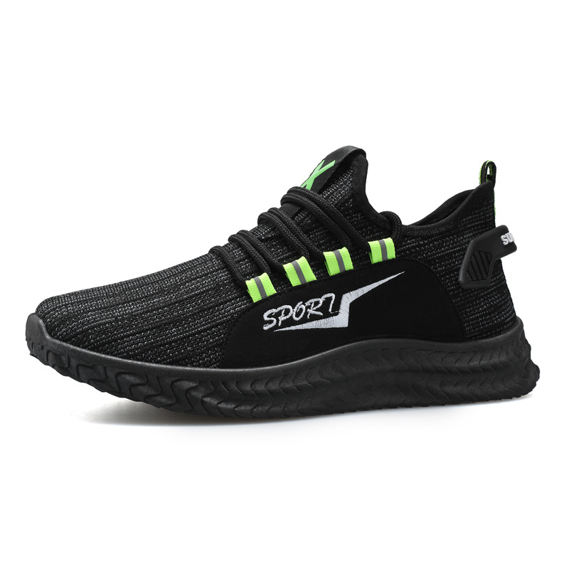 Mens Shoes New Reflective Shoes Casual Versatile Sports Shoes Boys  Non Slip Shoes Night Reflective