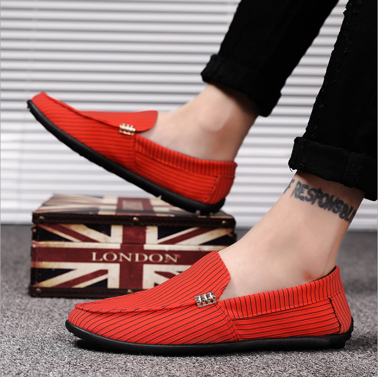 TAOTAO FASHION Men Shoes FBK Leisure Canvas British style Shoes Driving Shoes Men Party shoes Wedding shoes Driving shoes