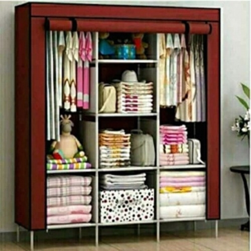 3 Columns Portable Wardrobe -