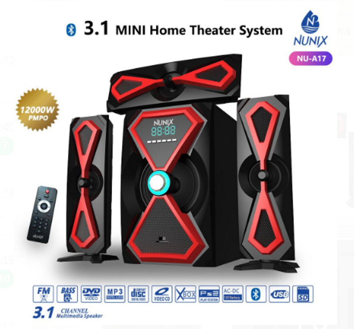 Nunix 3.1Ch MINI Home Theater System