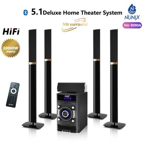 Nunix 5.1 Deluxe Home Theatre System 30000W PMPO