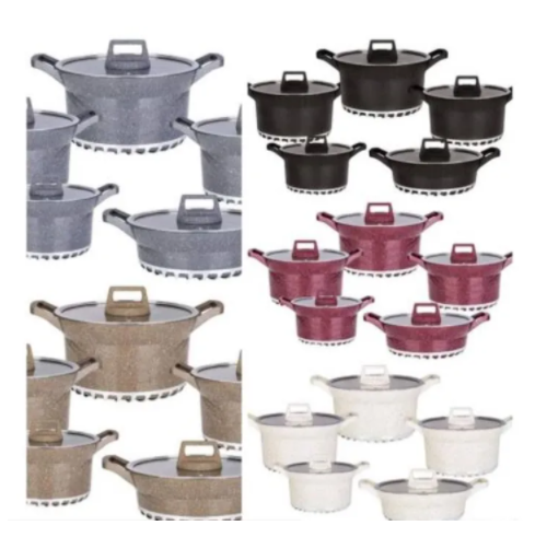 10pcs Bosch Granite Cooking Pots / Cookware Set