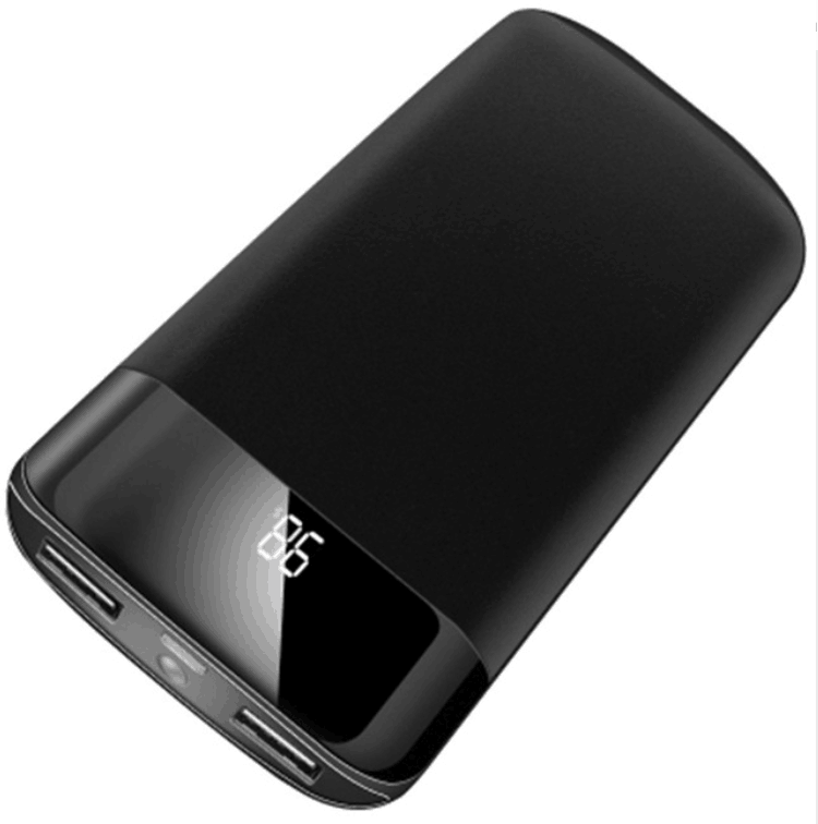 10000mah Power Bank External Battery PoverBank 2 USB LED Powerbank for android  iphone