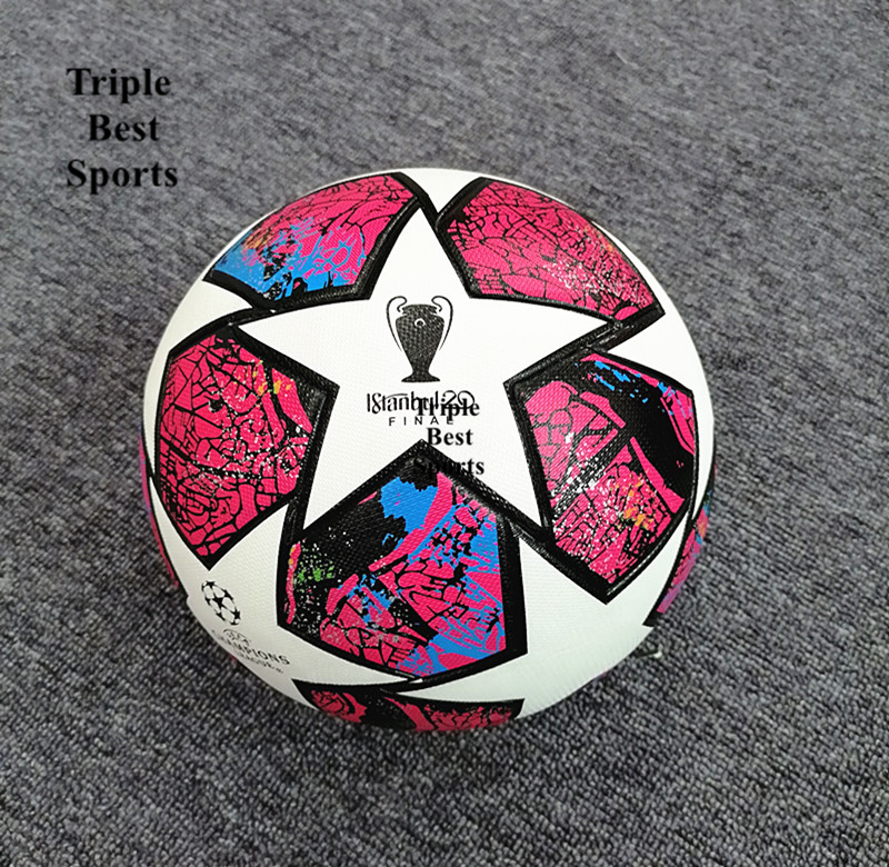 1 Set Football Size 5 Professional Team Training Indoor &amp; Outdoor Match Soccer Football Sports