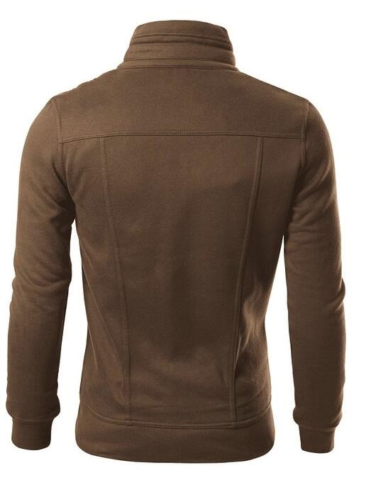 M&amp;J Jacket Men Causal Jackets Mens Stand Collar Fashion Bomber Jacket For Men Coat Male