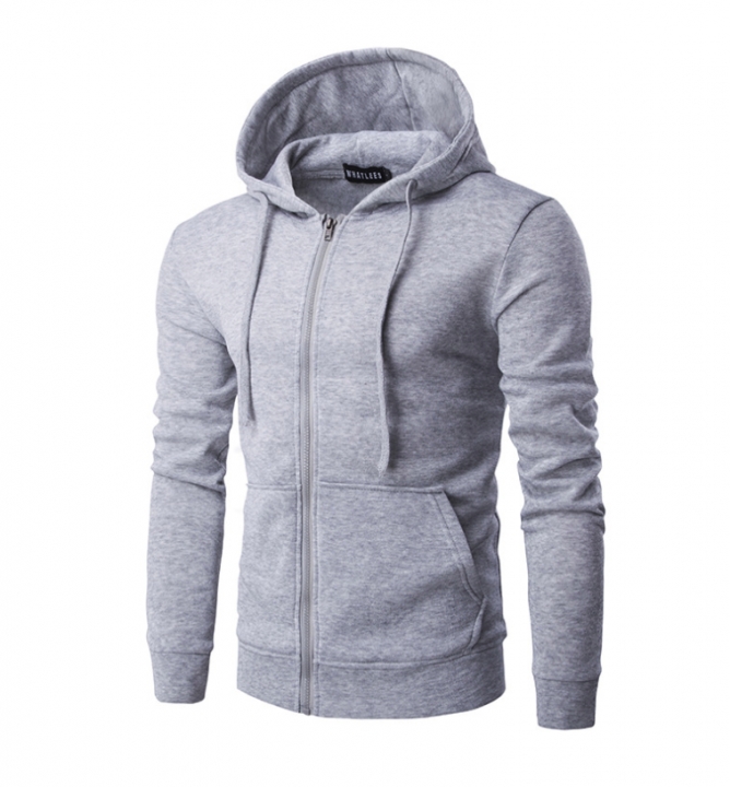 M&amp;J Hooded Men Clothing Sportswear Men Fashion Thin Windbreaker Jacket Zipper Coats Outwear