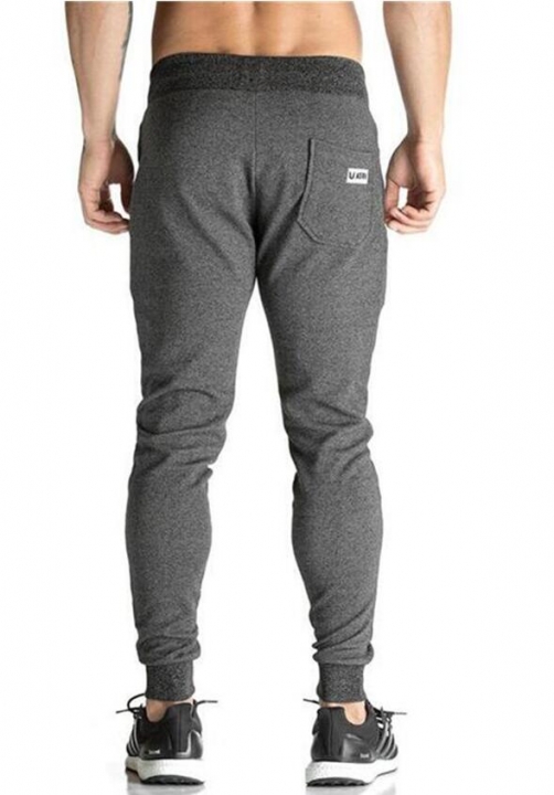 Cotton Men sportswear Pants Casual Elastic  Fitness Workout Pants skinny Sweatpants Trousers Jogger