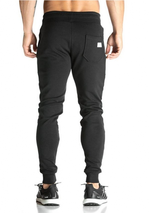 Cotton Men sportswear Pants Casual Elastic  Fitness Workout Pants skinny Sweatpants Trousers Jogger