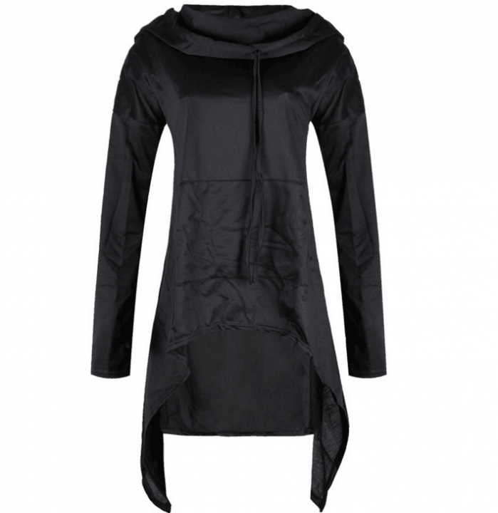 Hot Warm Women Hoodies Long Sleeve O-Neck Hooded Cotton Hoodie  Sweatshirt Pullover Tops Coats