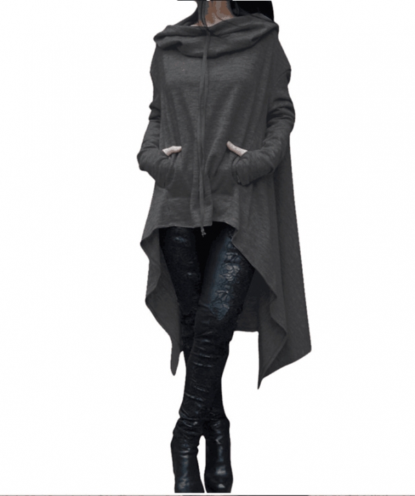 Hot Warm Women Hoodies Long Sleeve O-Neck Hooded Cotton Hoodie  Sweatshirt Pullover Tops Coats