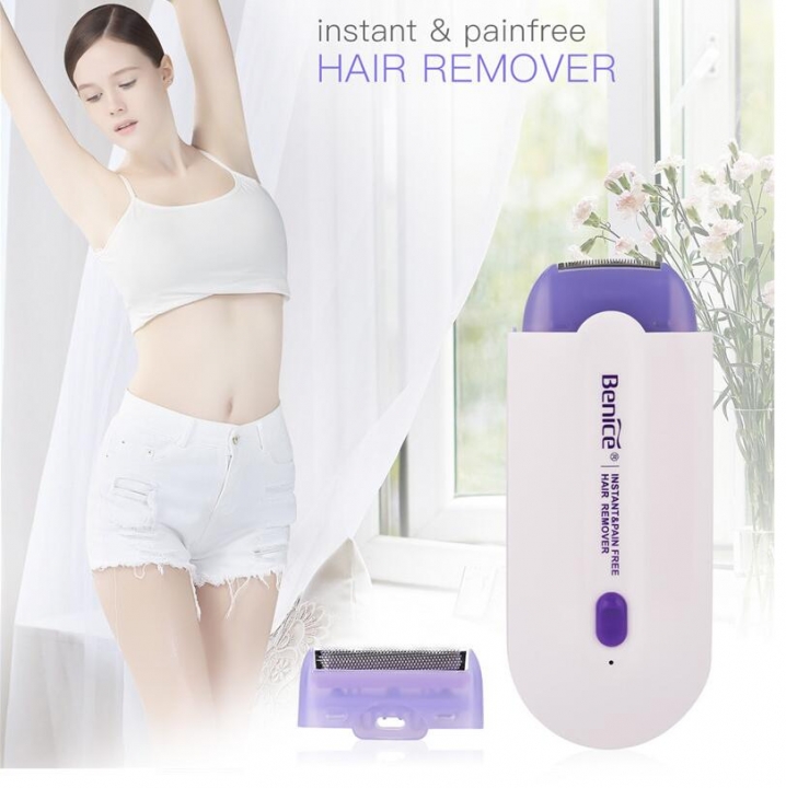 Painless Women Shaver Electric Hair Removal Fast Charge Depilatory Sense-light Body Bikini Epilator