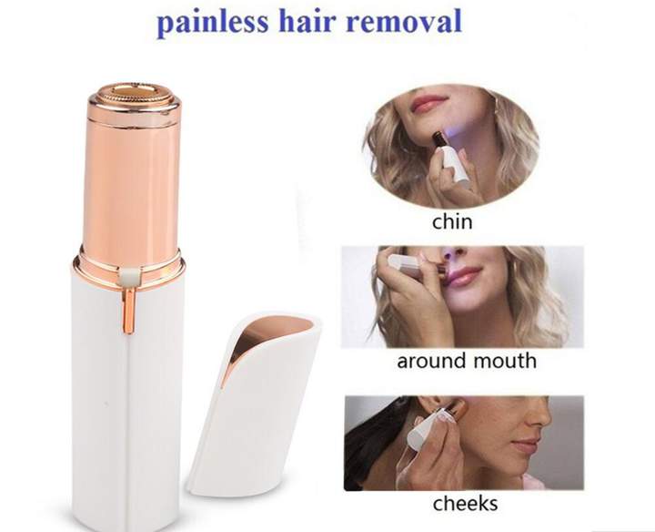 Electric Painless Lipstick  Epilator Shaver Lady Hair Remover Mini Hair Removal For Women Body Face