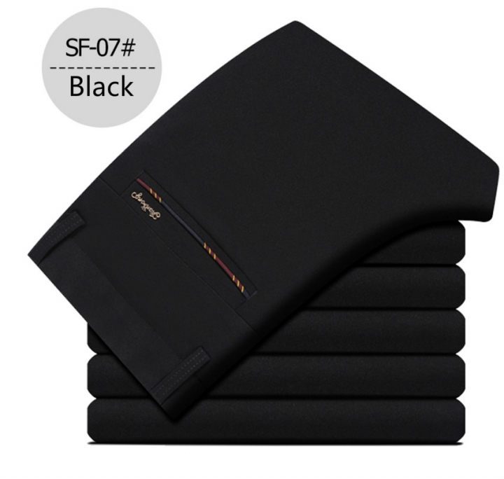 M&amp;J Business Casual Pants Men Formal Fit Full Length Perfume Office Wedding Mens Trousers