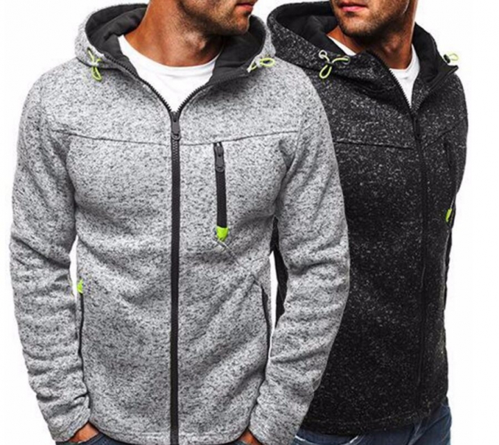 Hoodie Male Cardigan Hoodies Men Zipper Sweatshirt Hoodies Mens Hooded Plus size Coat Jacket