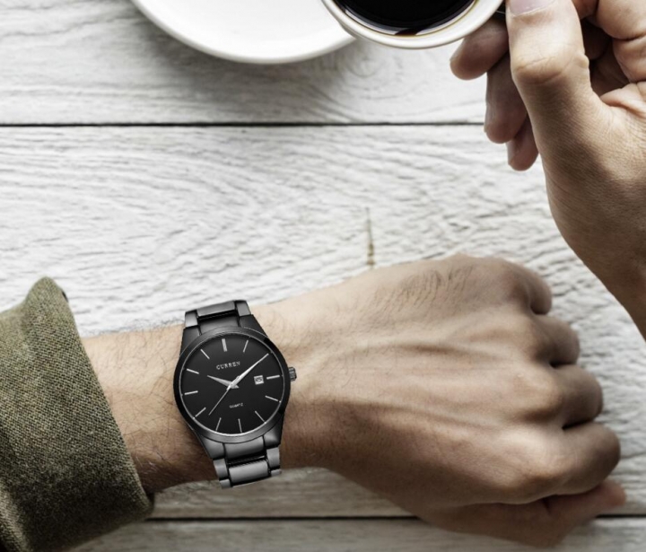 CURREN Luxury Brand Analog Sports Wristwatch Display Date Men&apos;s Quartz Watch Men Business Watches