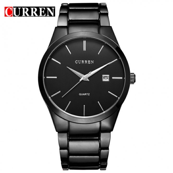CURREN Luxury Brand Analog Sports Wristwatch Display Date Men&apos;s Quartz Watch Men Business Watches