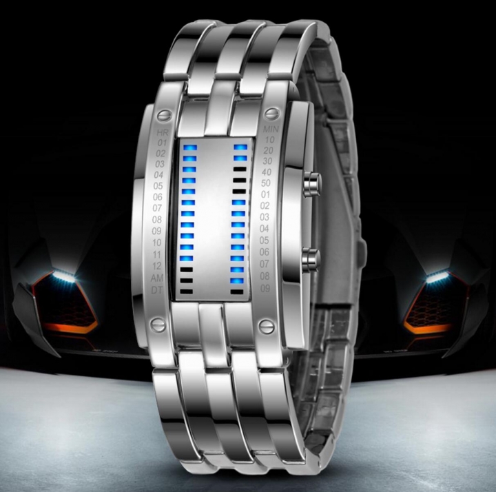 SKMEI Fashion Creative Watches Men Luxury Brand Digital LED Display Waterproof Lover&apos;s Wristwatches